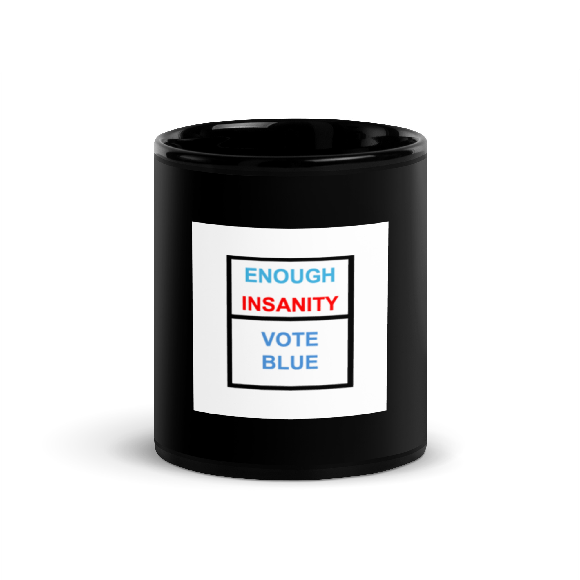 Black Glossy Mug - Image 2