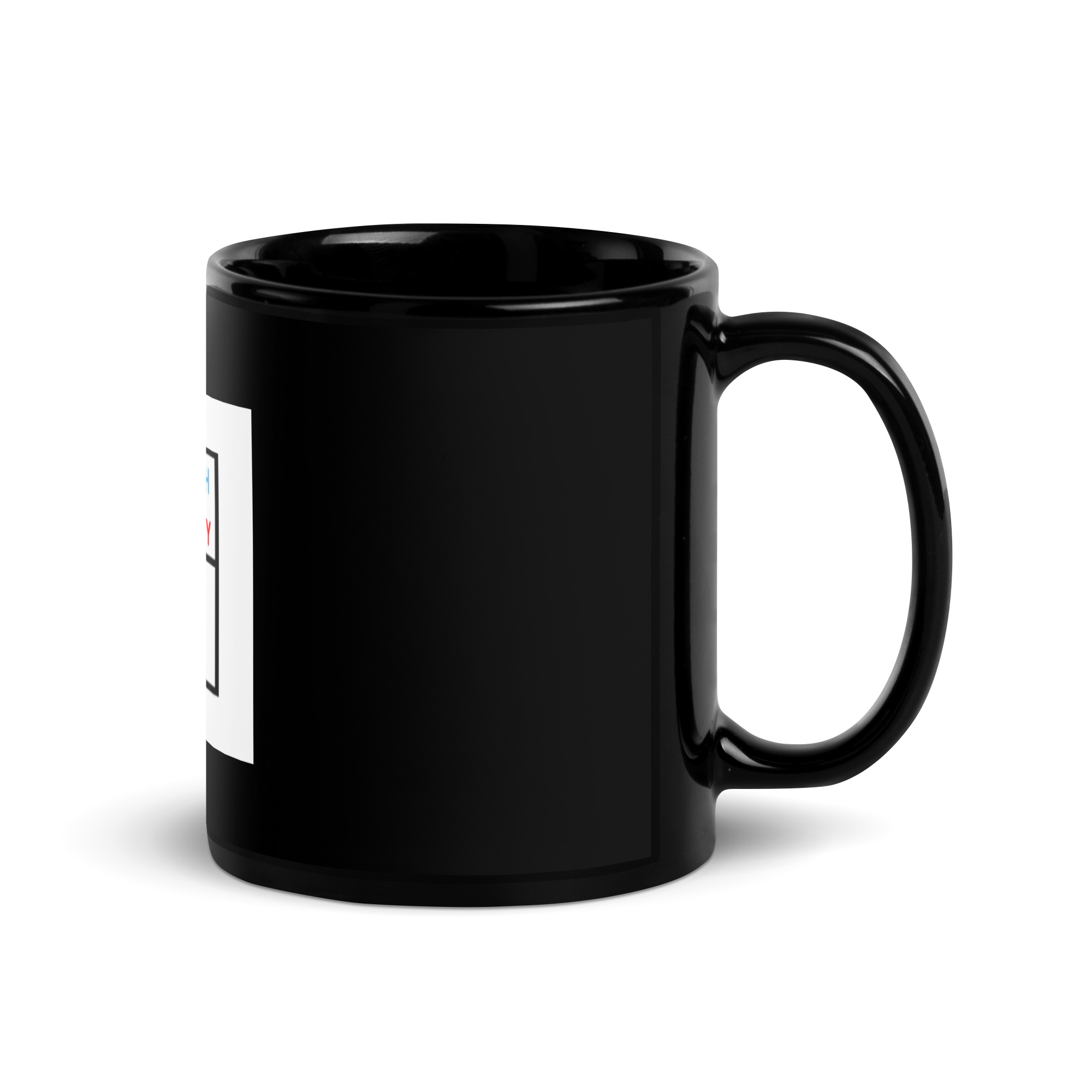 Black Glossy Mug