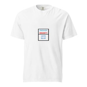 Unisex garment-dyed heavyweight t-shirt