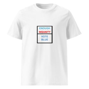 Unisex organic ribbed neck t-shirt