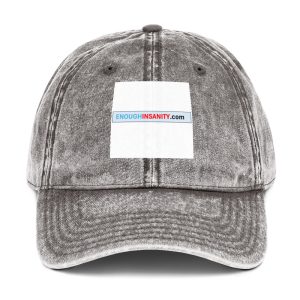 Vintage Cotton Twill Cap