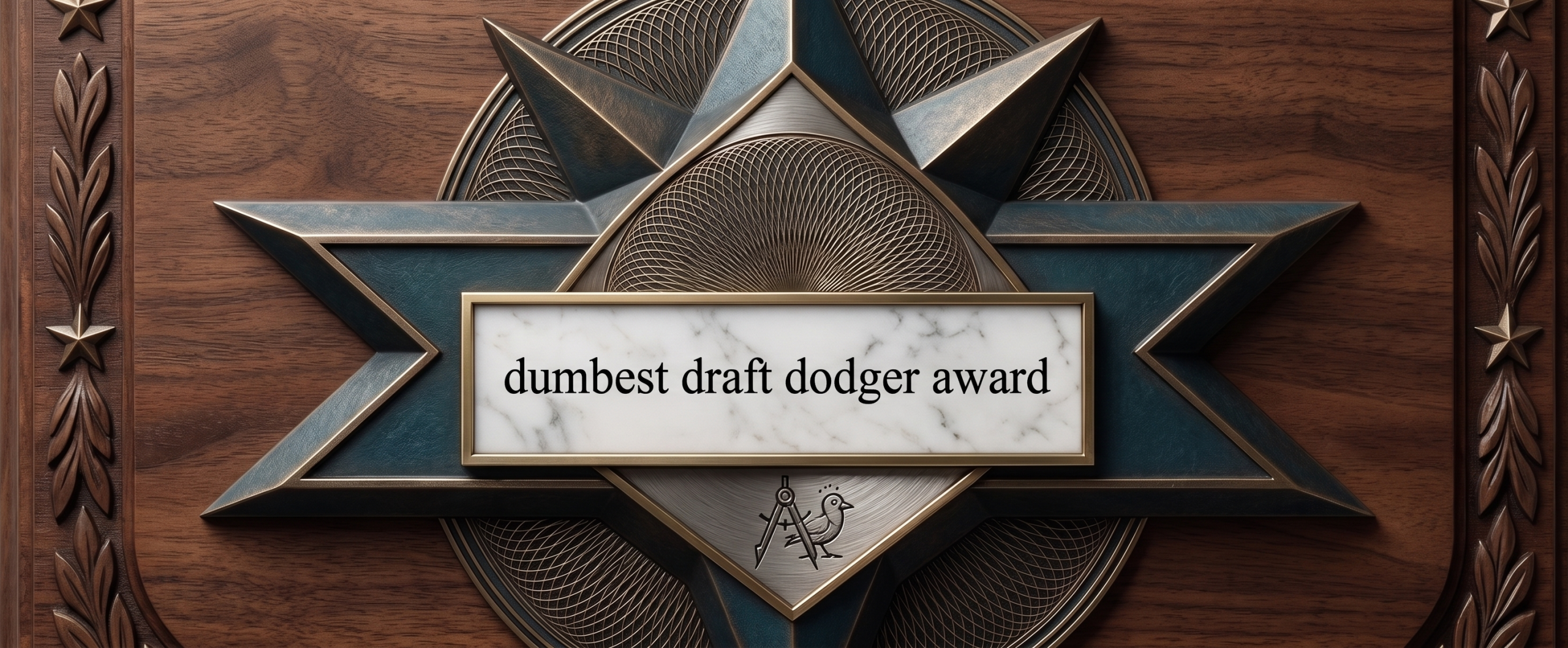 Dumbest Draft Dodger Award