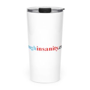 Tapered stainless steel tumbler