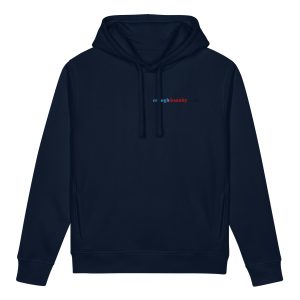 Unisex organic side pocket hoodie